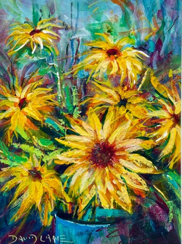 Sunflowersw 400500 canvas Small